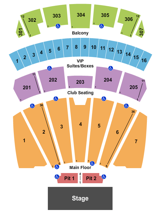 Arizona Financial Theatre Cirque du Soleil Seating Chart